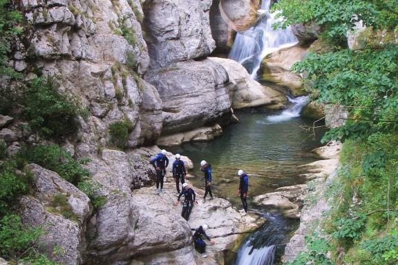 Canyoning - Canyon de Saint Auban