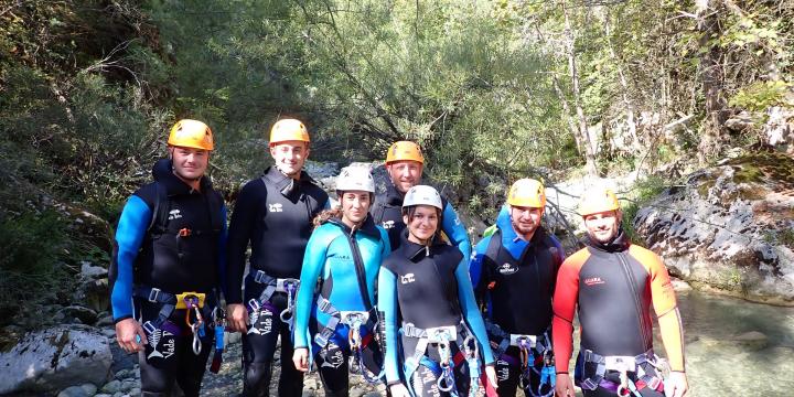 Canyon du Gours du Ray le 24 août