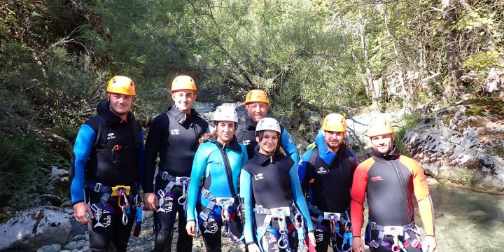 Canyon du Gours du Ray le 24 août