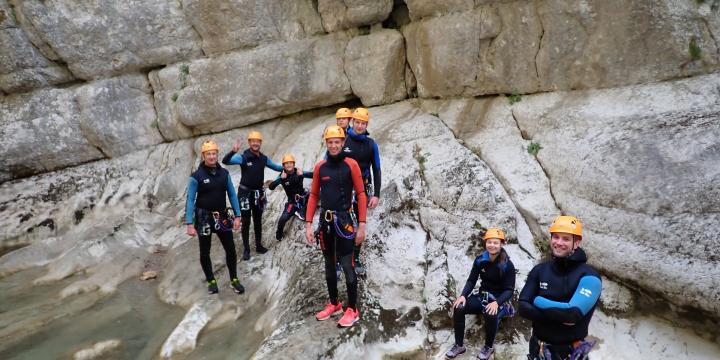 Canyon de Saint Auban le 07 aout