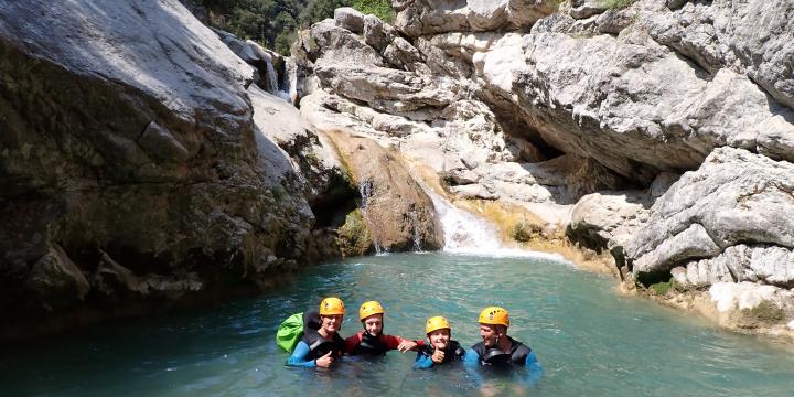 Canyon du Gours du Ray le 18 juillet