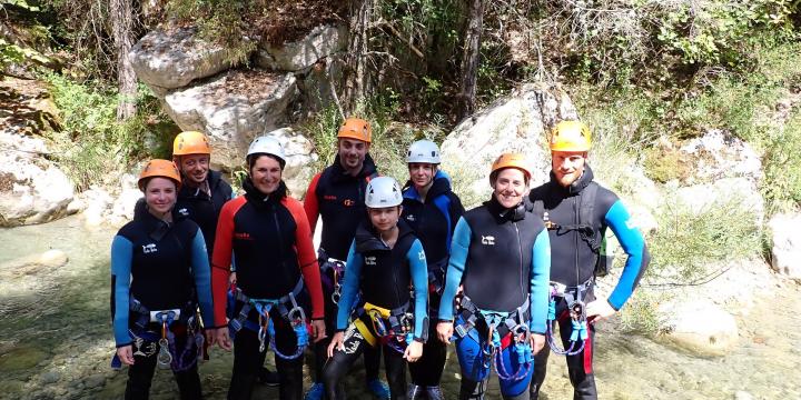 Canyon du Gours du Ray le 26 juillet