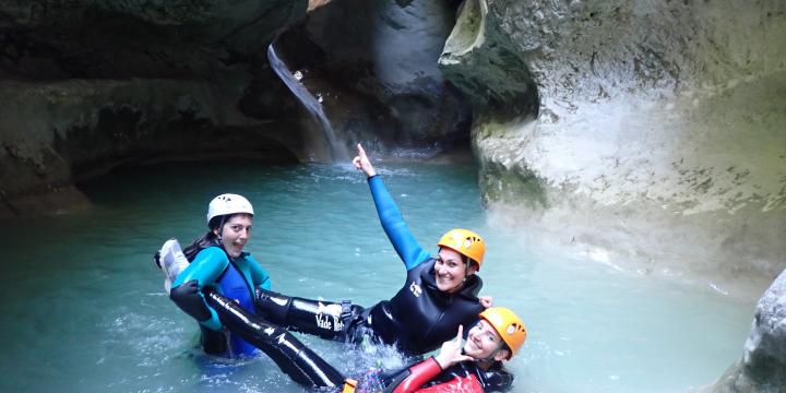 Canyon du Haut Jabron du 02 Juillet avec Nico