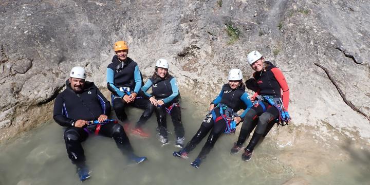 Canyon du Haut Jabron le 15 juillet