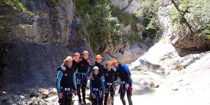 Canyon du Haut Jabron le 29 juin