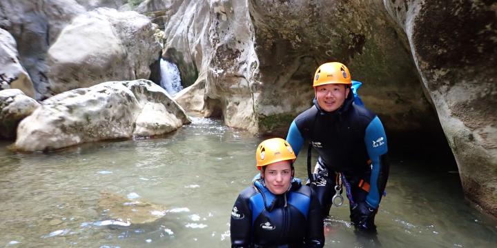 Canyon de Saint Auban le 09 septembre