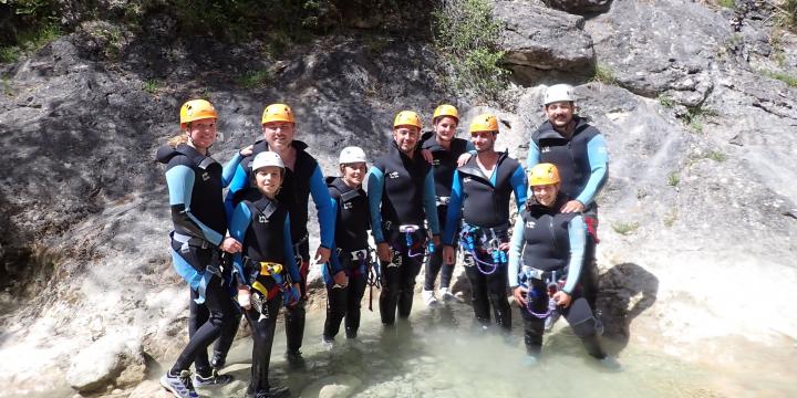 Canyon du Haut Jabron le 10 aout