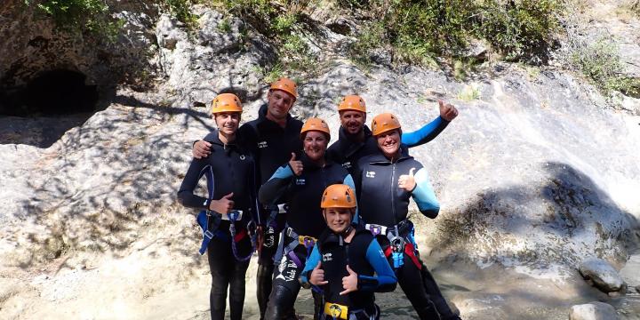 Canyon du Haut Jabron le 21 aout