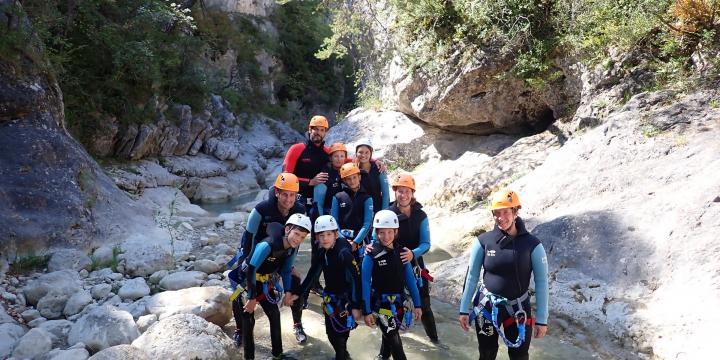 Canyon du Haut Jabron le 23 aout