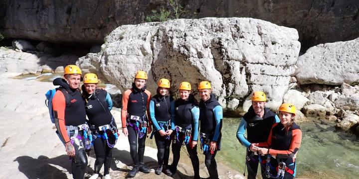 Canyon de Saint Auban le 11 août