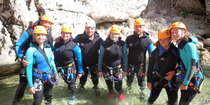 Canyon de Saint Auban le 21 aout