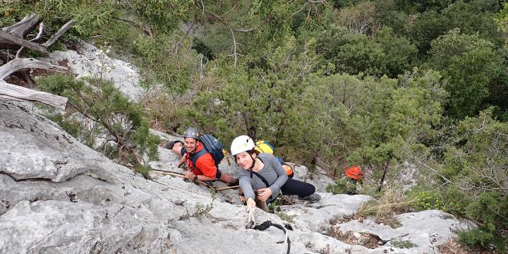 Parcours aventure de Main morte le 09 avril