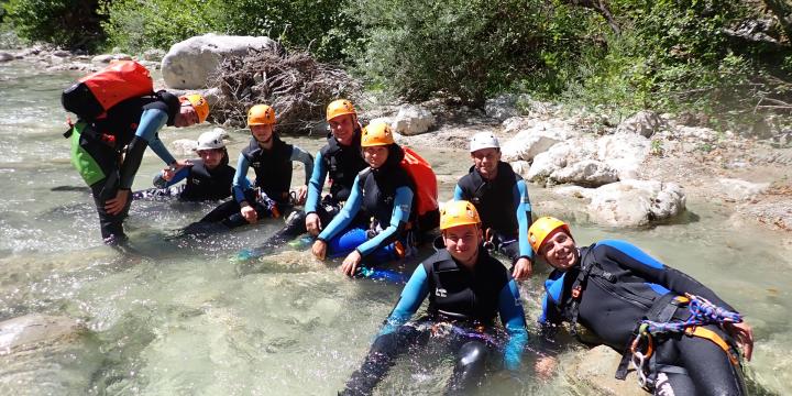 Canyon d'aiglun du 30 juillet avec Nico