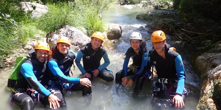 Canyon du Gours du Ray le 10 juillet