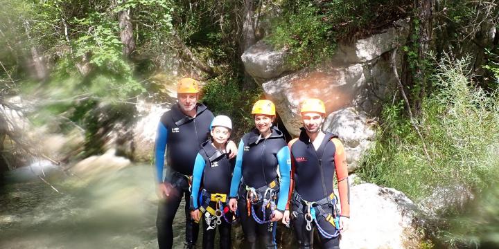 Canyon du Gours du Ray le 12 juillet