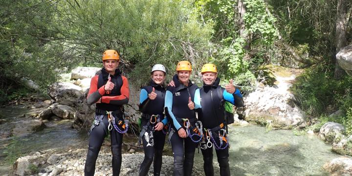 Canyon du Gours du Ray le 17 juillet