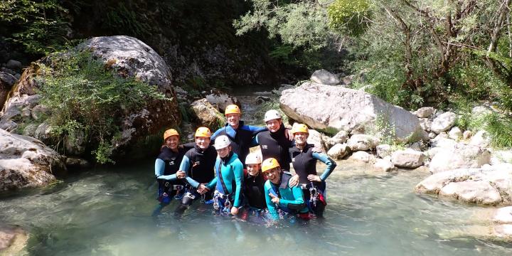 Canyon du Gours du Ray le 22 juillet