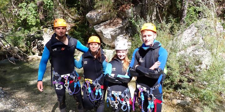 Canyon du Gours du Ray le 26 juillet