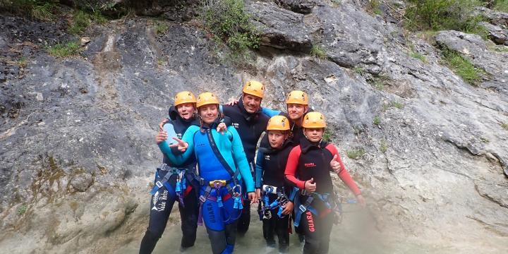 Canyon du Haut Jabron le 24 juillet