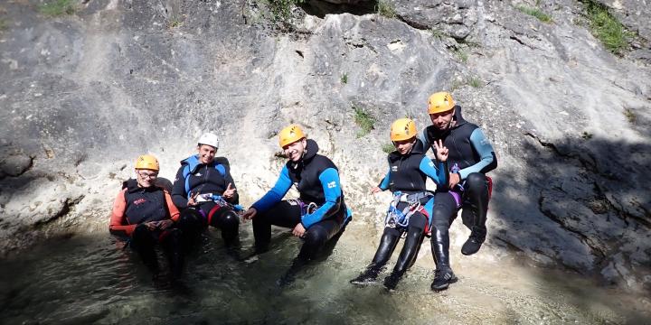 Canyon du Haut Jabron le 25 juillet