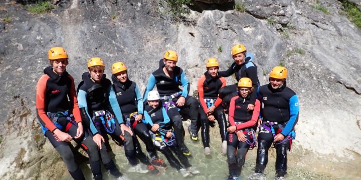 Canyon du Haut Jabron le 29 juillet