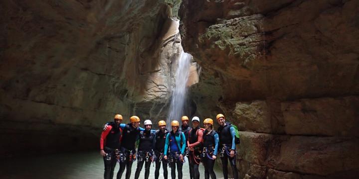 Canyon du Val d'Angouire le 11 juin