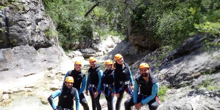 Canyon du Haut Jabron le 23 juin