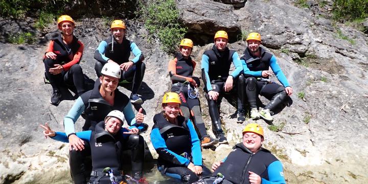 Canyon du Haut Jabron le 25 juin