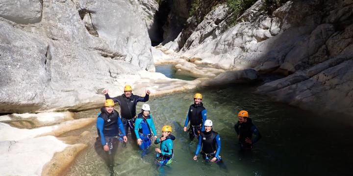 Canyon de Saint Auban le 10 septembre